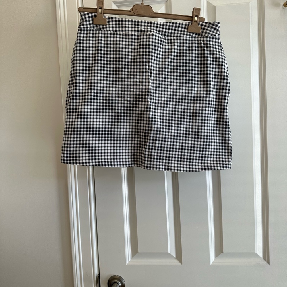 Talbots Gingham Mini Skort - Picture 2 of 6
